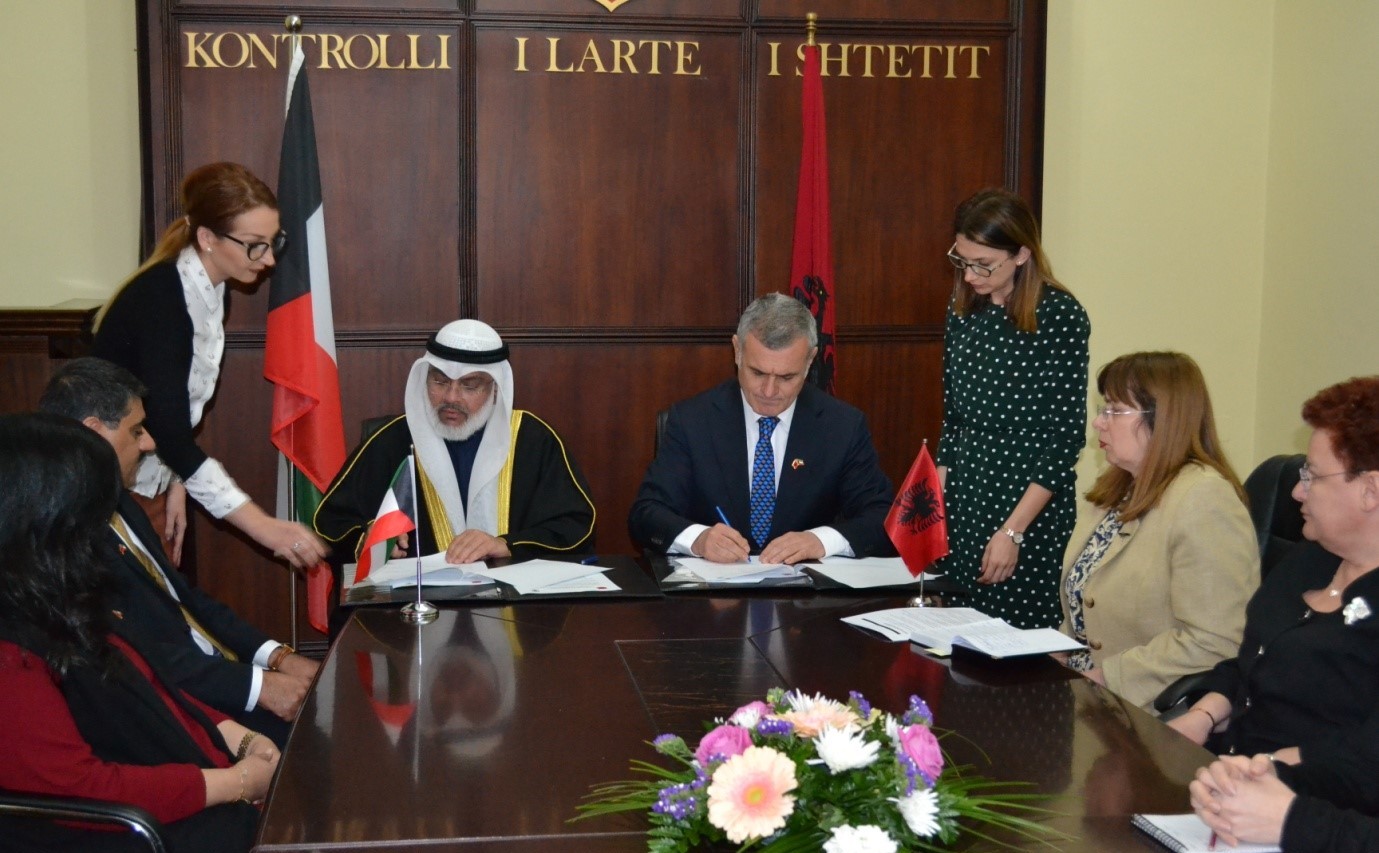 Shqipëria, marrëveshje me Kuvajtin për auditin e institucioneve