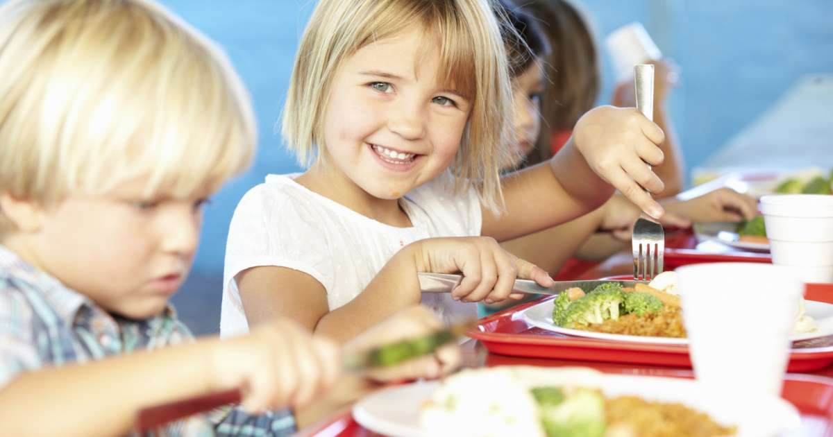 Problemet me shëndetin, ushqim falas dhe i kontrolluar për fëmijët e shkollave