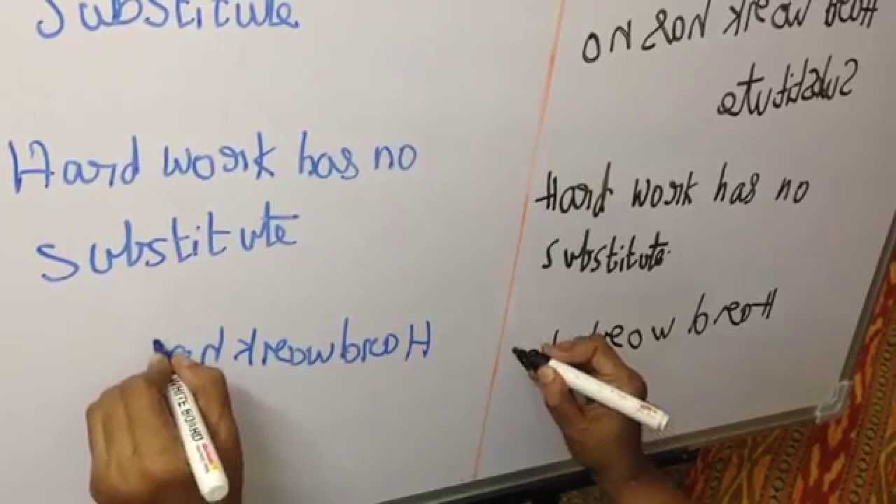 Indi, shkolla ku nxënësit shkruajnë me dy duar (Video)
