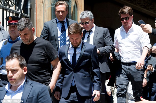 Lionel Messi, 21 muaj burg nga Gjykata Supreme
