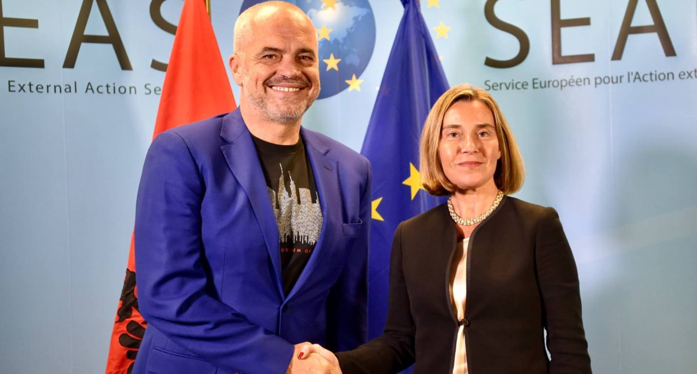 Rama with Mogherini: Government and opposition will request the launch of talks after June 25 elections