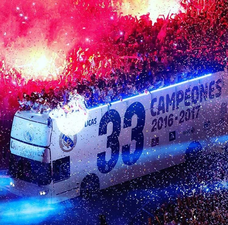 Festa e titullit me numrin 33, në Madrid!
