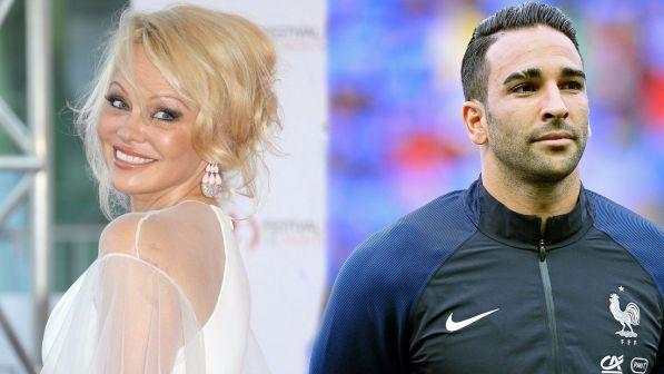 Pamela Anderson, “plas” dashuria me futbollistin Adil Rami?
