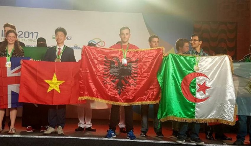 Shqipëria fiton medalje bronzi në Olimpiadën Botërore të Matematikës