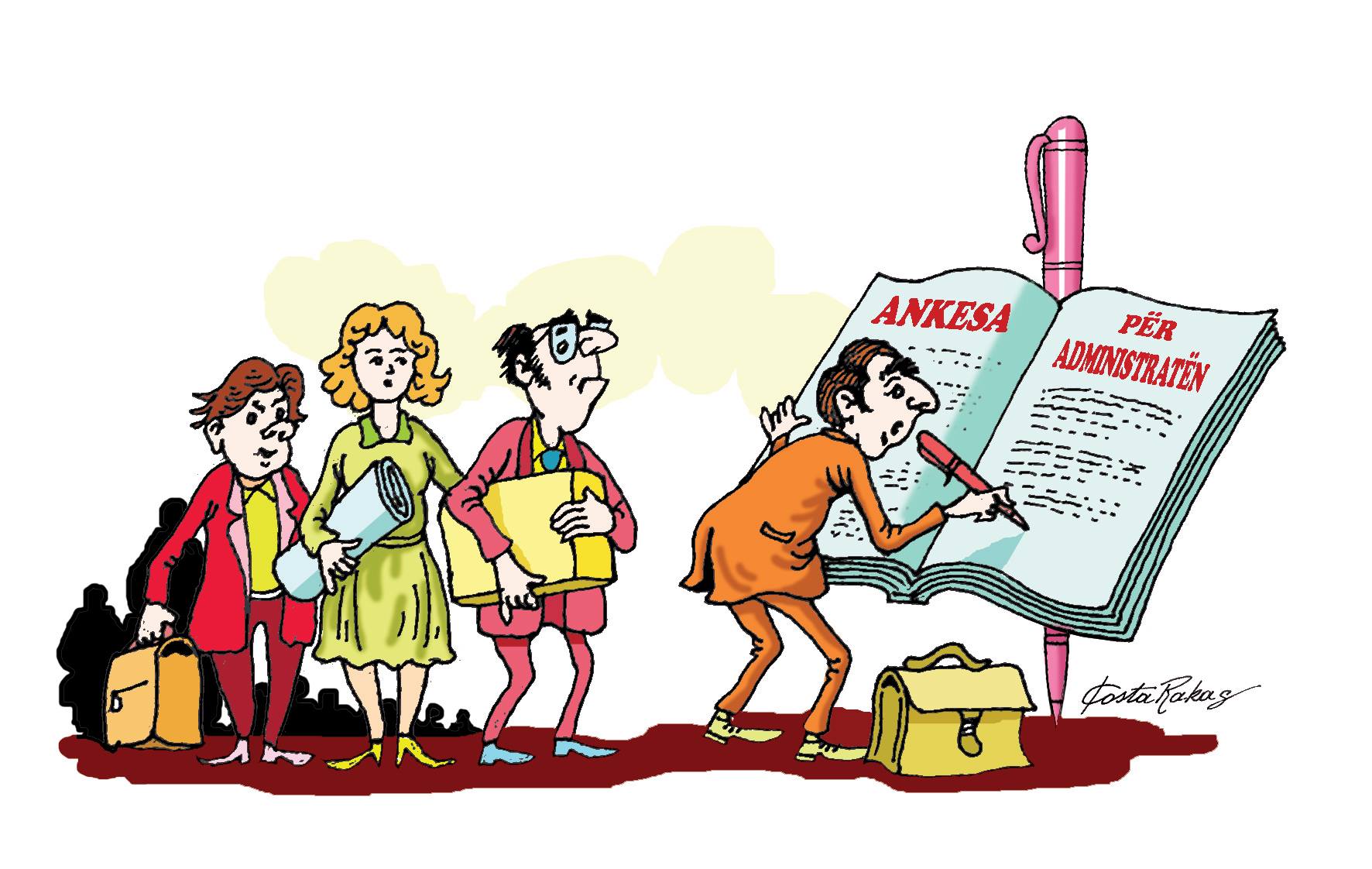 Karikatura e ditës në Albanian Free Press nga Kosta Raka (16 gusht 2017)