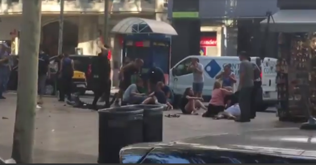 Terrorist attack in Barcelona, 13 dead and 80 injured
