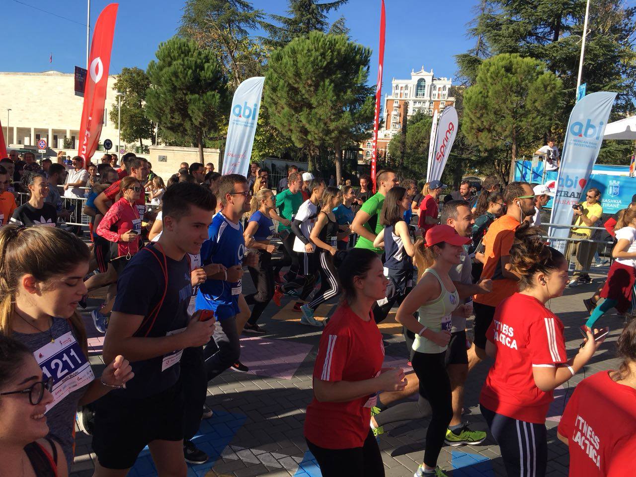 Maratona, Luiza Gega fituese e garës 21 KM