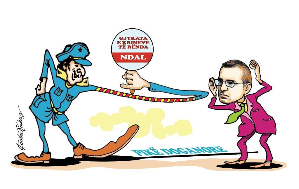 Karikatura e ditës në Albanian Free Press nga Kosta Raka (13 dhjetor 2017)