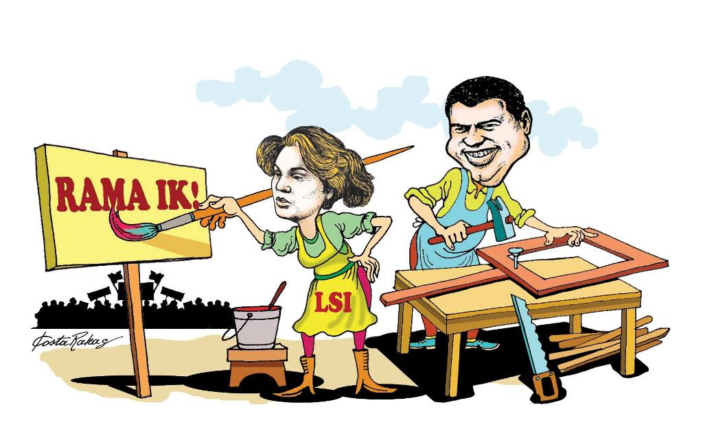 Karikatura e ditës në Albanian Free Press nga Kosta Raka (10 janar 2018)
